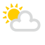 Sonnig und teilweise bewölkt